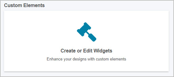 custom elements button