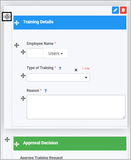 Select panel to insert Image field