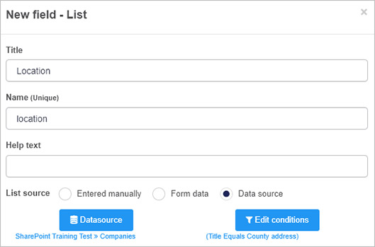 Datasource