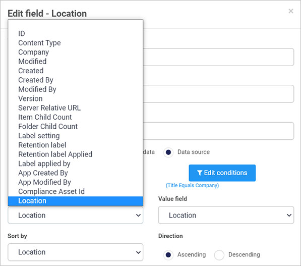 Customised column name example in SharePoint