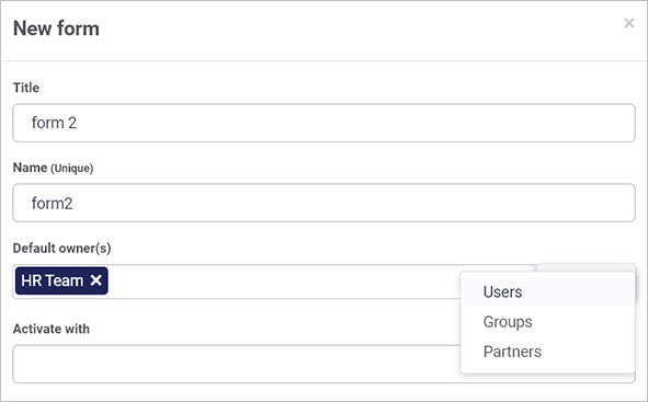 Partner account details attributes