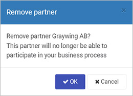 Remove partner